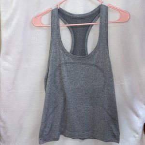 Lululemon swiftly tank top gray